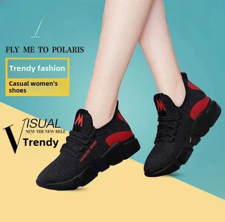 Women's Shoes™ Comfortable Spring Autumn Versatile Lace Up Lightweight Sports Shoes