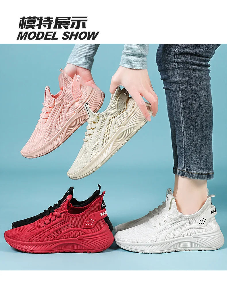 Women's Summer Sneakers™ Soft Cushioned Sole Breathable Athletic Shoes