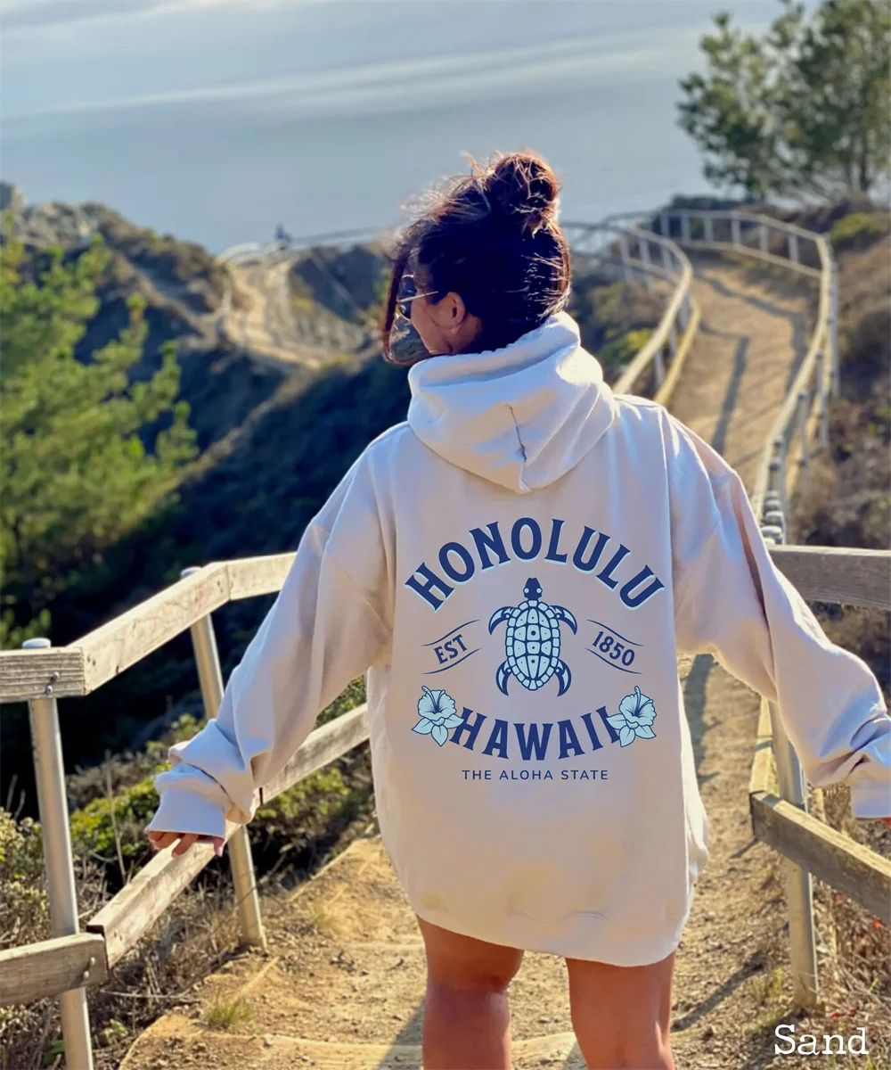 Women's Hoodie™ Honolulu Warm Fleece Shirt Hoodies