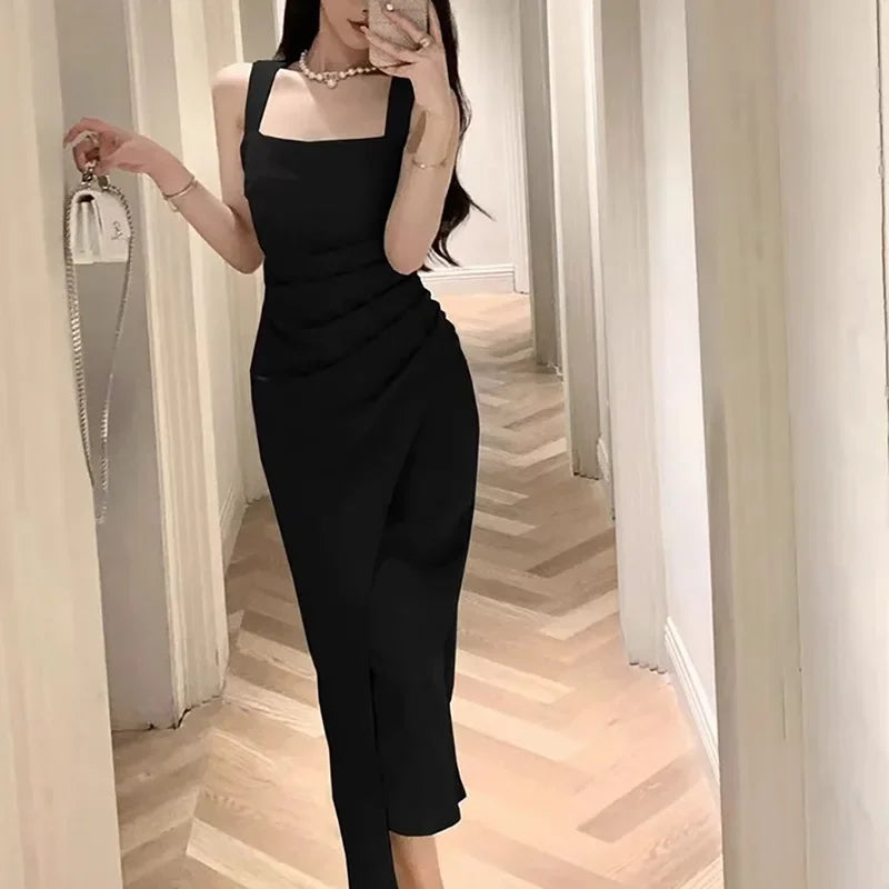 Women's Long Slim Fit Summer Dress™ High-end Feel Tank Dresses