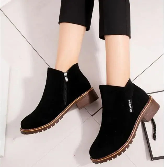 Women's Shoes™ Chelsea Type Leather Shoes