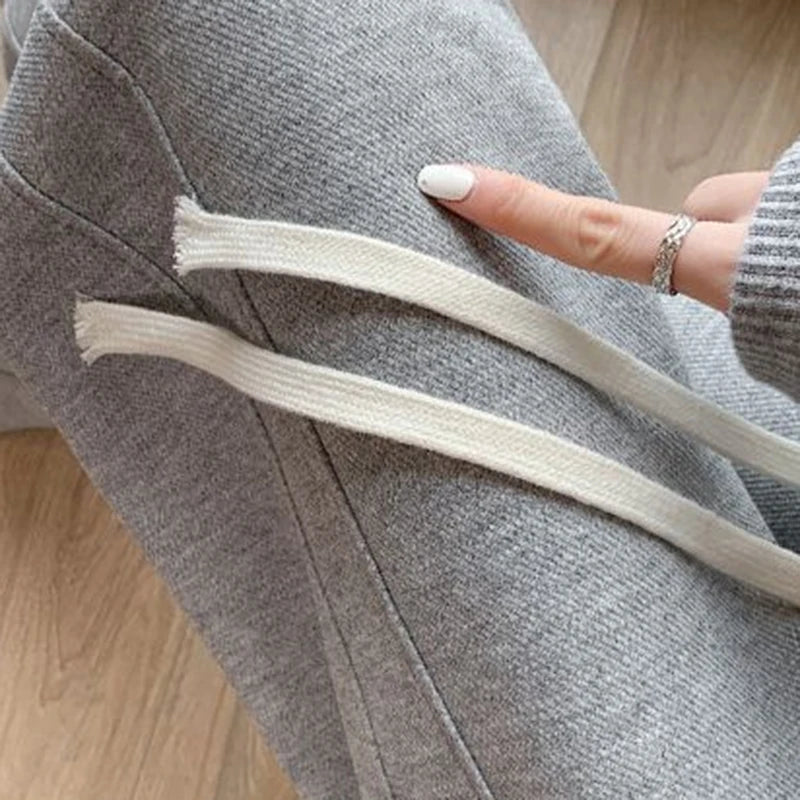Women High Waisted Leisure Loose Pants™ Straight Leg Slacks Baggy Trousers