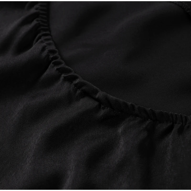 Women's Solid Ribbon Halter Dress™ Off Shoulder Sleeveless Backless Slim Maxi Dresses