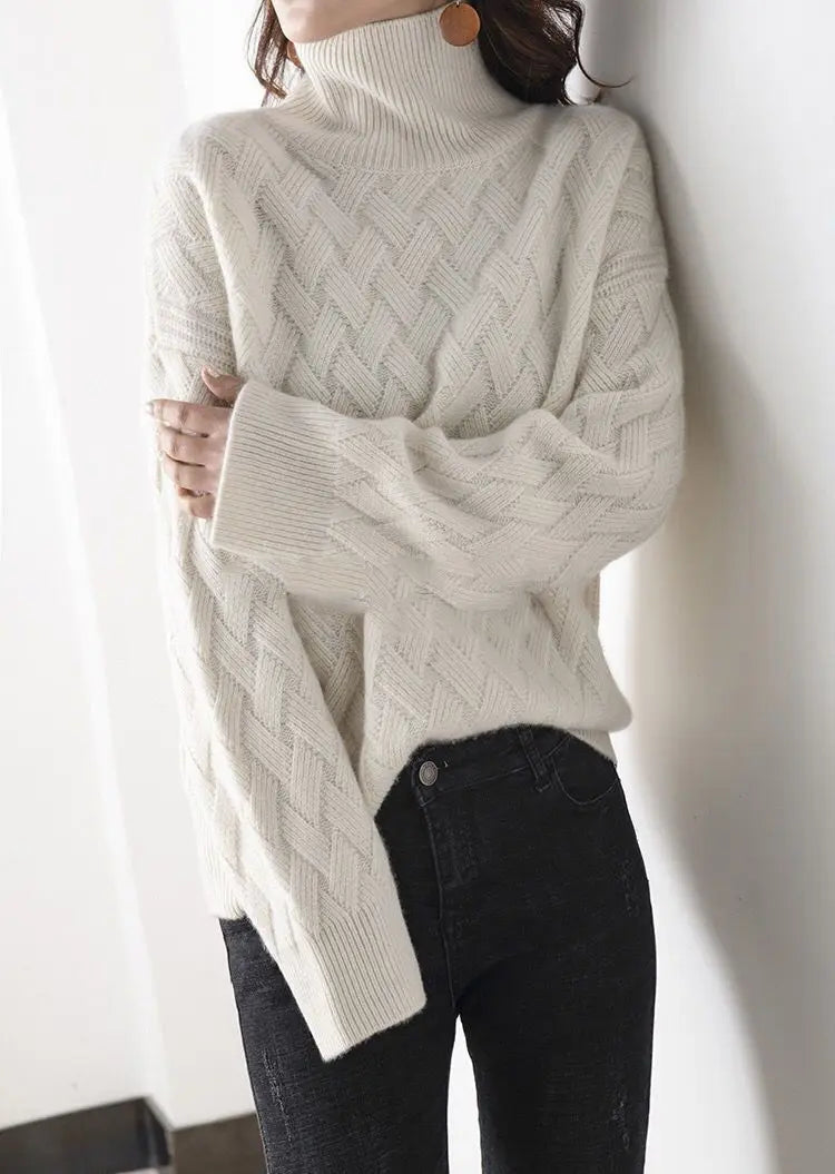 Women's Loose Sweater™ Cashmere Oversize Thick Pullover