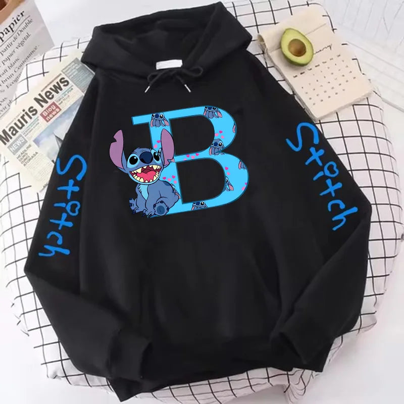 Women's Y2K Hoodies™ Cute Kawaii Disney Lilo & Stitch Anime Printed Hoody