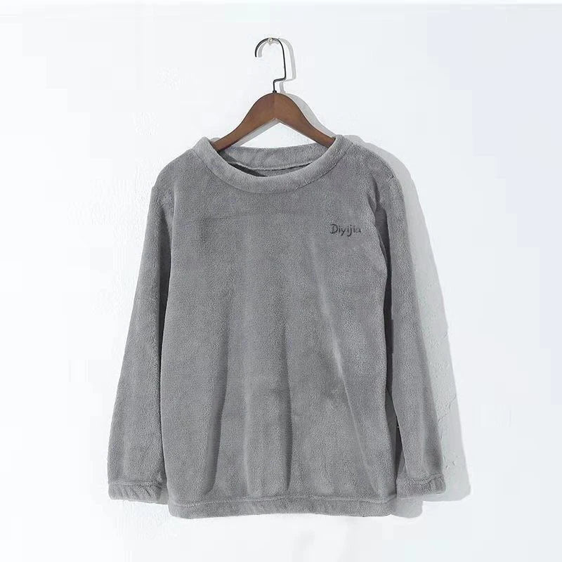 Women's ITOOLIN Cashmere Pajama Set™ Woolen Pullovers And Pants 2 pieces Sets