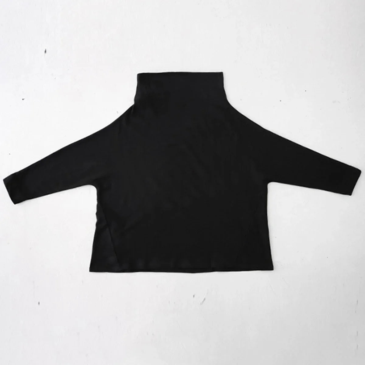 Women's Long Sleeve Casual Tops™ High-Neck Loose Oversize T-Shirt