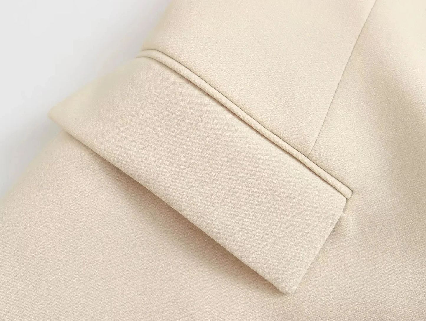 Women's TRAFZA Summer Suit™ Front Button Strapless Tank Tops + Side Slit Trouser Sets