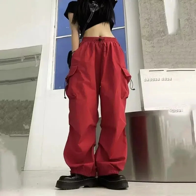 Women's American Vintage Pants™ Loose Fit High Straight Leg Trousers