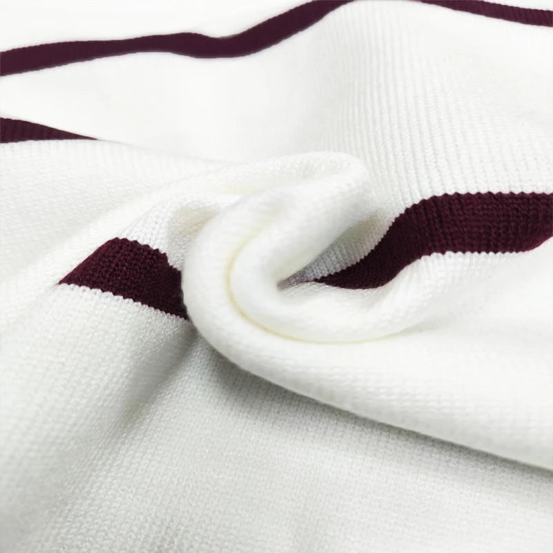 Men's Sweater™ O-neck Cotton Pullover Striped Knitted Sweaters