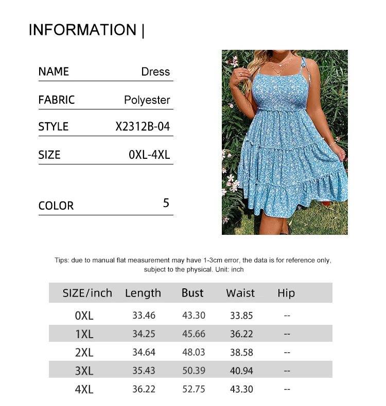 Women's Plus Size Floral Dresses™ Half Bodycon Short Sleeve Summer Sling Comfortable Dresses