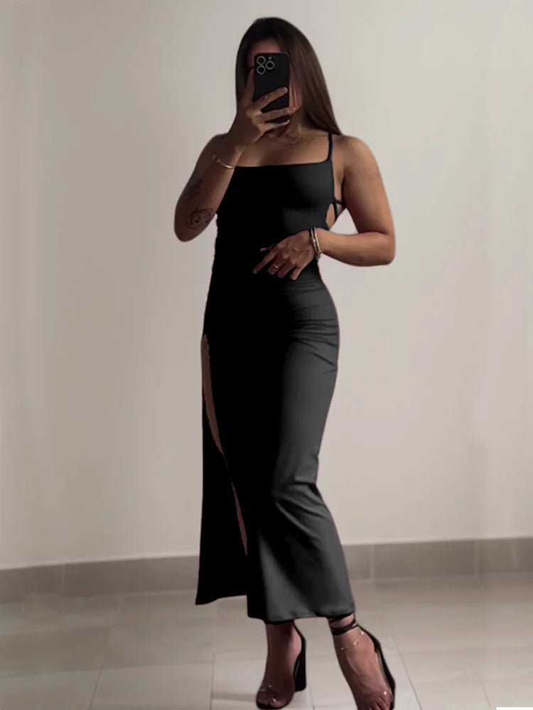 Women' Summer Sheath Dress™ Halter Strap Bag Hip Dress