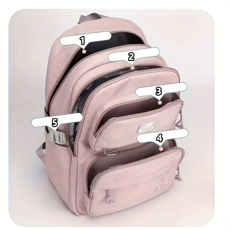 Women's Backpack™ Large Capacity Waterproof Nylon Double Shoulder Backpack