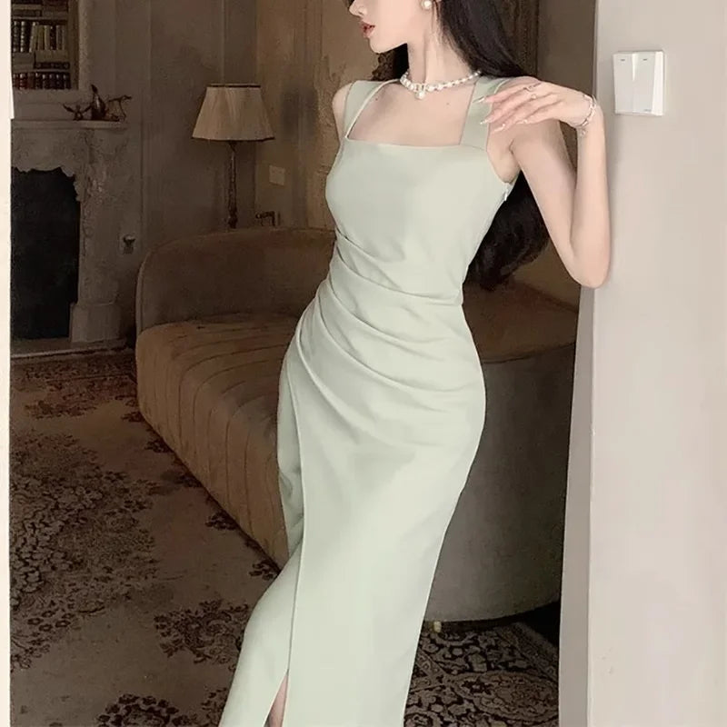 Women's Long Slim Fit Summer Dress™ High-end Feel Tank Dresses