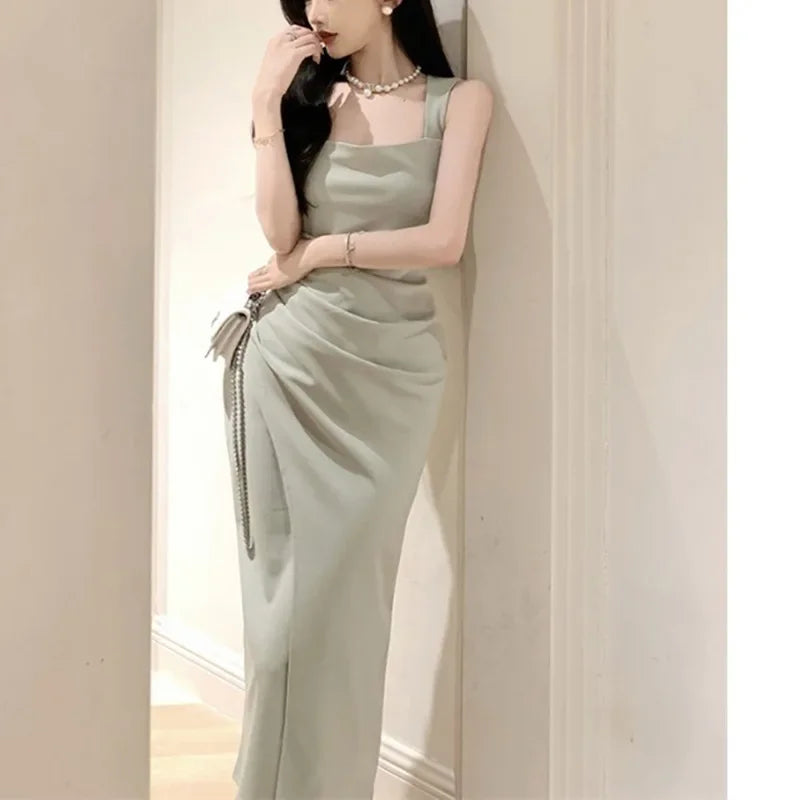 Women's Long Slim Fit Summer Dress™ High-end Feel Tank Dresses