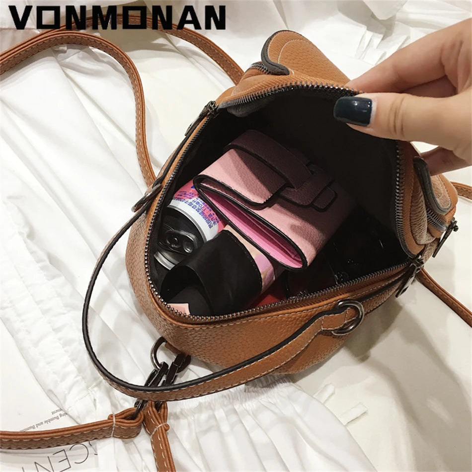Women's Backpack™ Mini Soft Touch Multi-Function Shoulder Bag Girl
