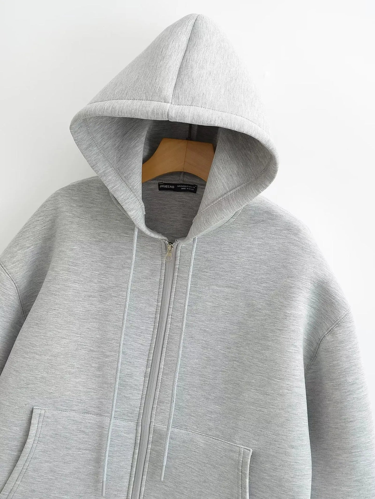 Women's Hoodies™ Long Sleeve Oversized Zip Hoodies