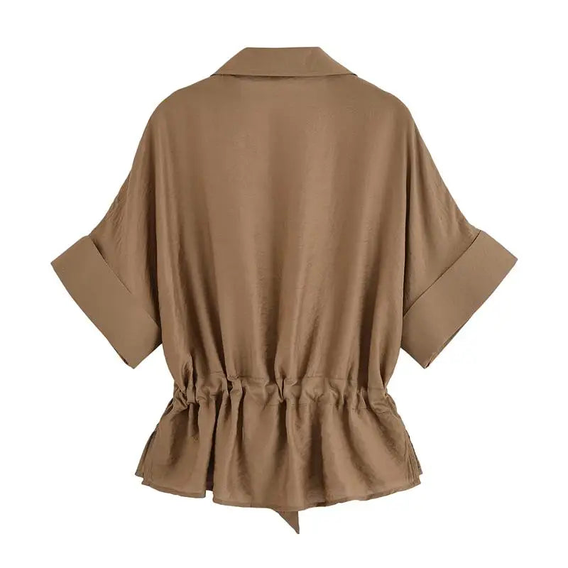Women' Summer SUIT™ Elastic Waist Pants+ Short Sleeve T-shirt 2-piece Set