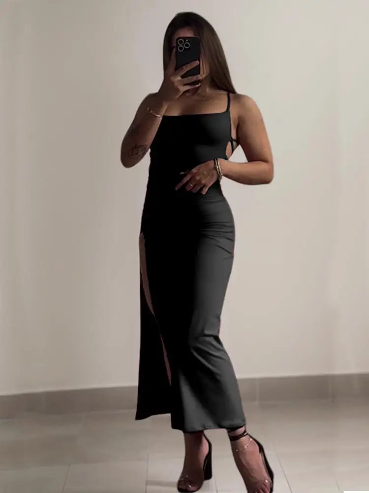 Women' Summer Sheath Dress™ Halter Strap Bag Hip Dress