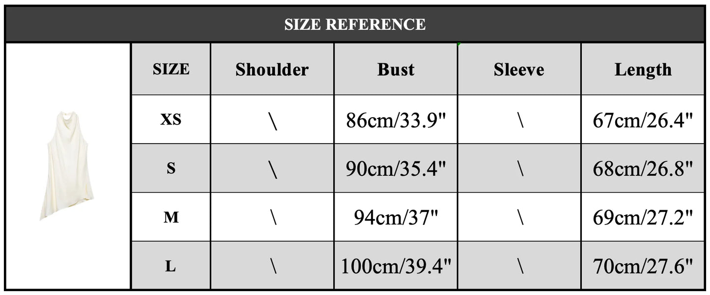 Women's Suit Set™ EDSA Asymmetric Hem Open Back Halter Neck Blouse Mid-rise Straight Long Trousers Suits