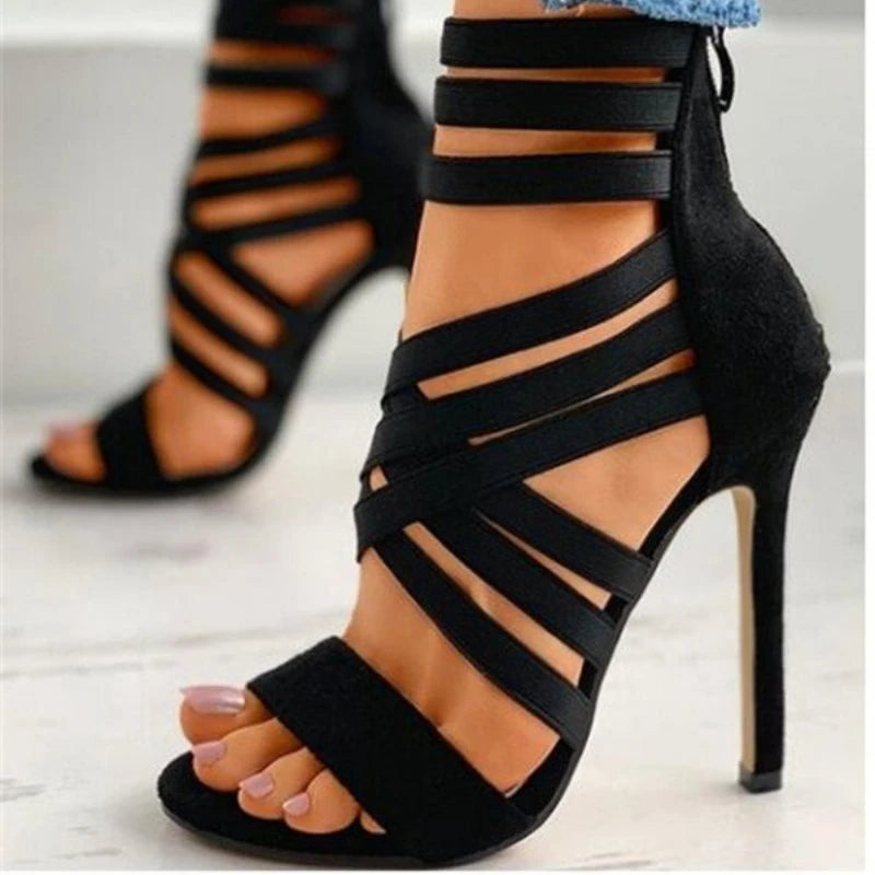 Women's Gladiator High Heels™ Open Toe Gladiator Summer High Heels Sandals