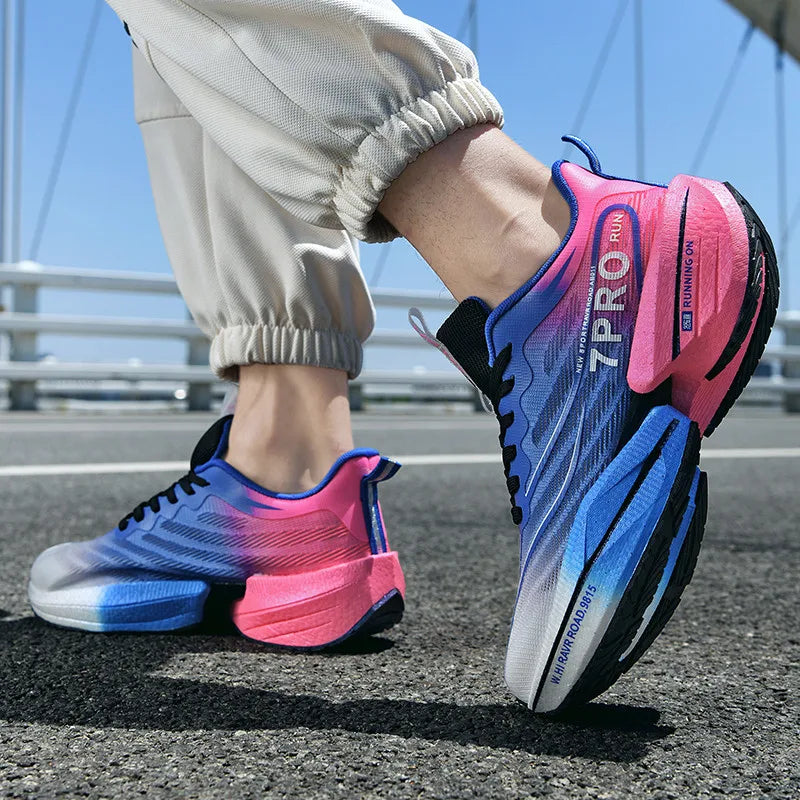 Men and Women's Carbon Plate Sneakers™ Soft Sole Mesh Light Anti-Slip Shoes