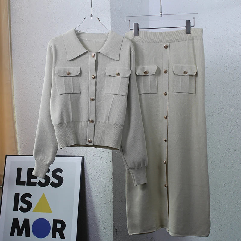 Women's Elegant Dress and Shirt™ Vintage Sets