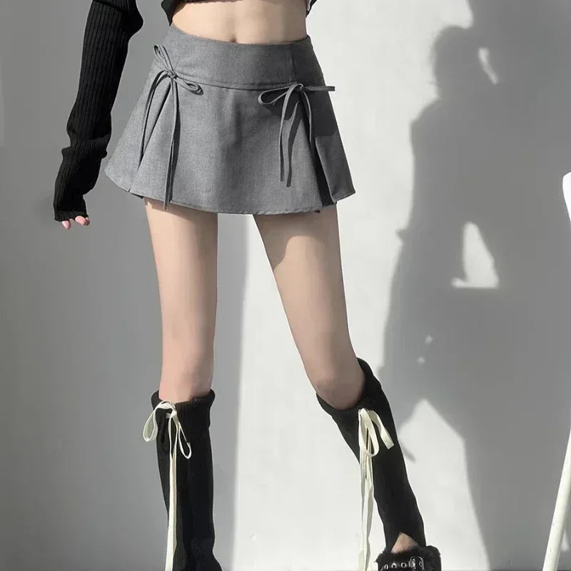 Women's Preppy Style Mini Skirt™ Low Waist Pleated Short Skirt