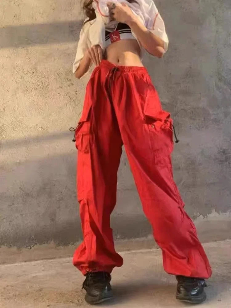 Women's American Vintage Pants™ Loose Fit High Straight Leg Trousers