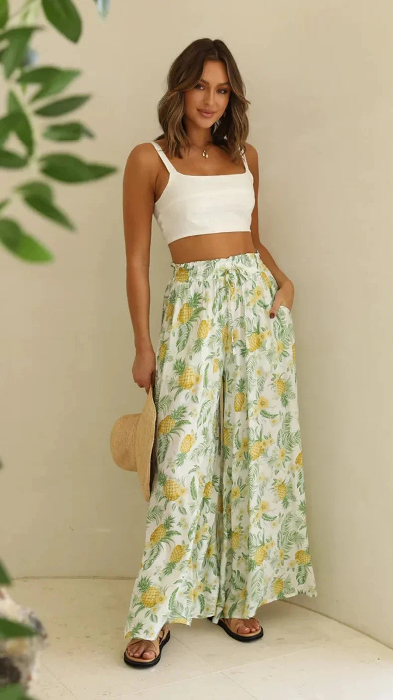 Women's Summer Pants™ Loose Casual Wide Leg Long Trousers