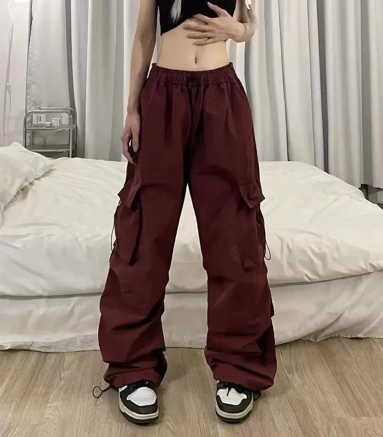Women's American Vintage Pants™ Loose Fit High Straight Leg Trousers
