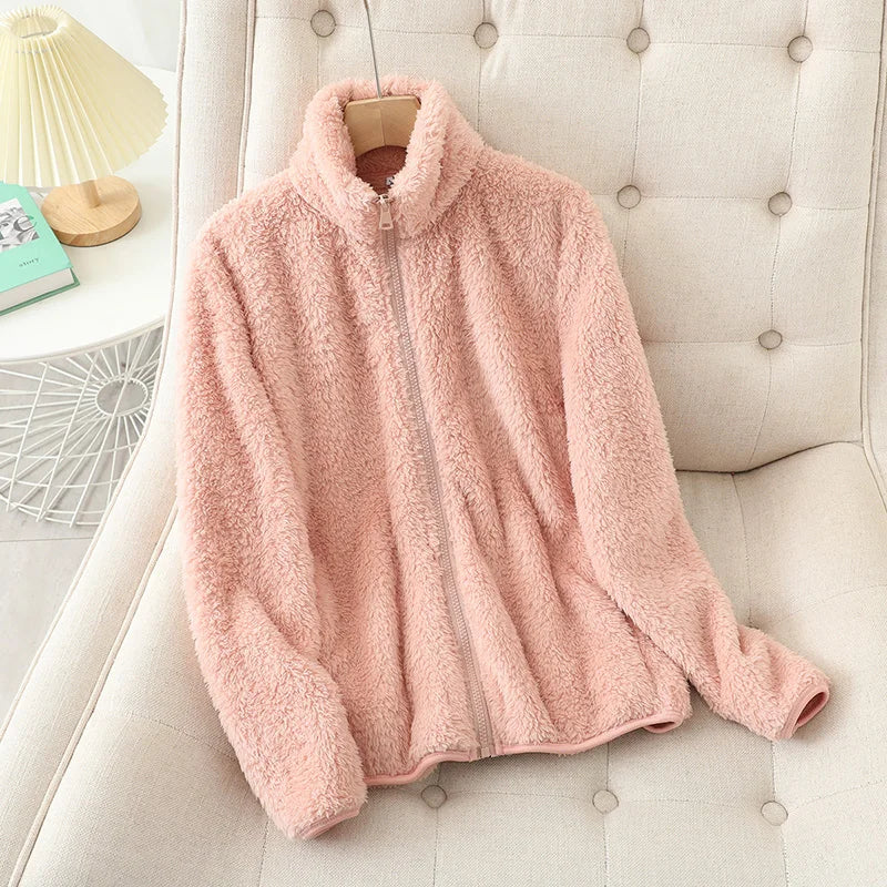 Women's Winter Jacket™ Coral Fleece Double-Sided Soft Thickened Jacket