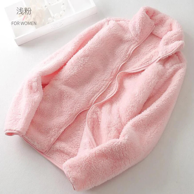 Women's Winter Jacket™ Coral Fleece Double-Sided Soft Thickened Jacket