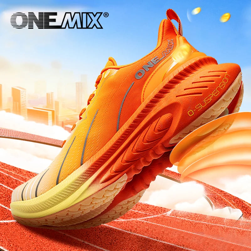ONEMIX New Cushioning Running Shoes™ Men & Women Lace Up Sports Women Non-slip Outdoor Athletic Sneakers