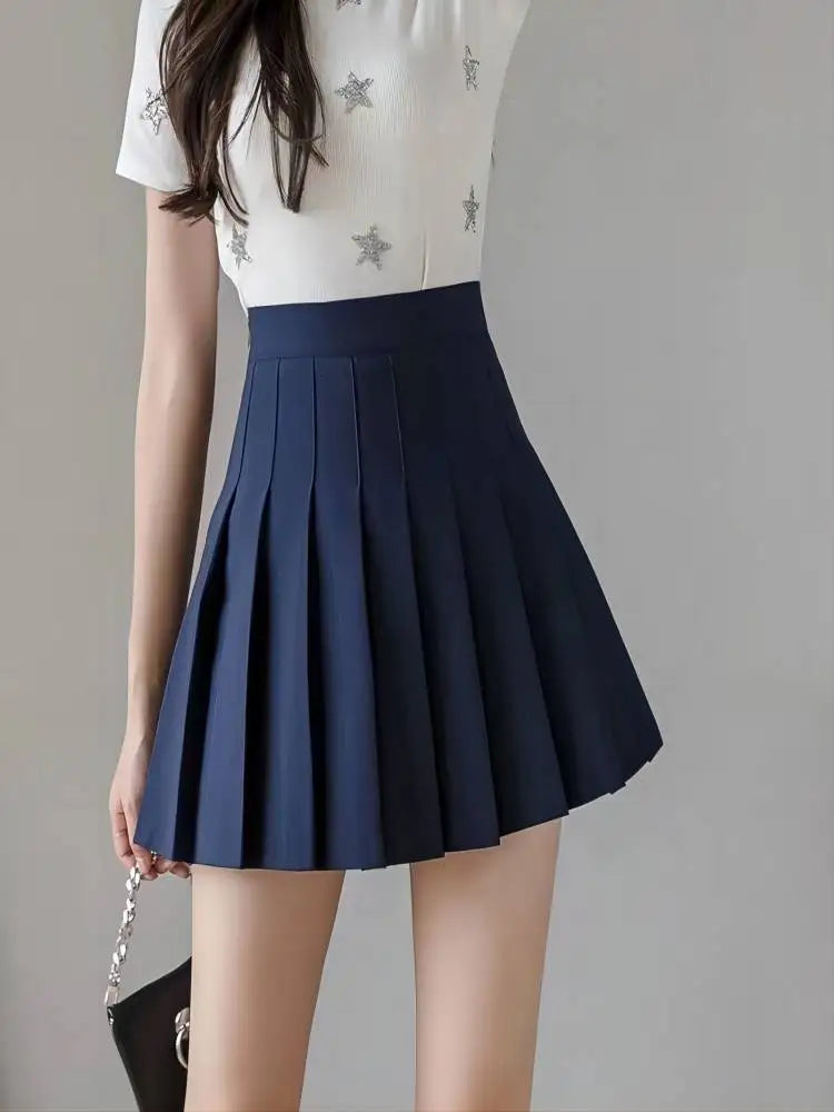 Women's Pleated Skirts™ High Waist Summer Vintage Tennis Student Dance Mini Skirt