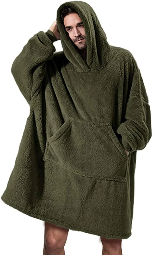 Women's Double-faced Fleece Hoodie™ Oversize Large Pocket Sweatshirts