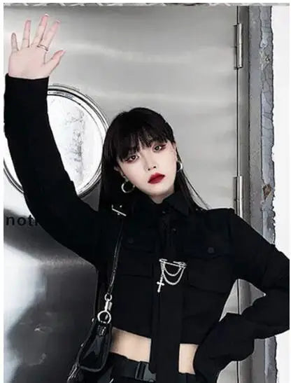 Women's Streetwear™ Harajuku Oversize Punk Chain Ribbon Skirts