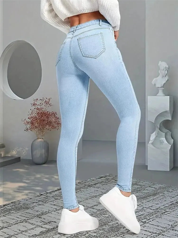 Women Stretch Skinny Jeans™ Slim Fit Pencil Leggings Denim Pants