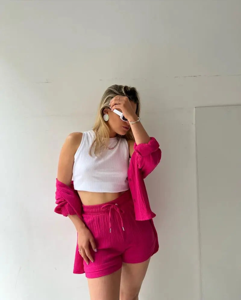 Women's Summer Suit™ Casual Loose t-Shirt and Short Pants Sets