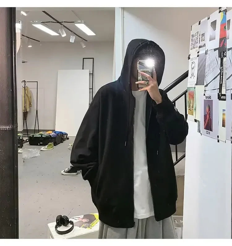 Men's Cardigan Sweatshirt™ American Style Loose-fit Autumn Jacket