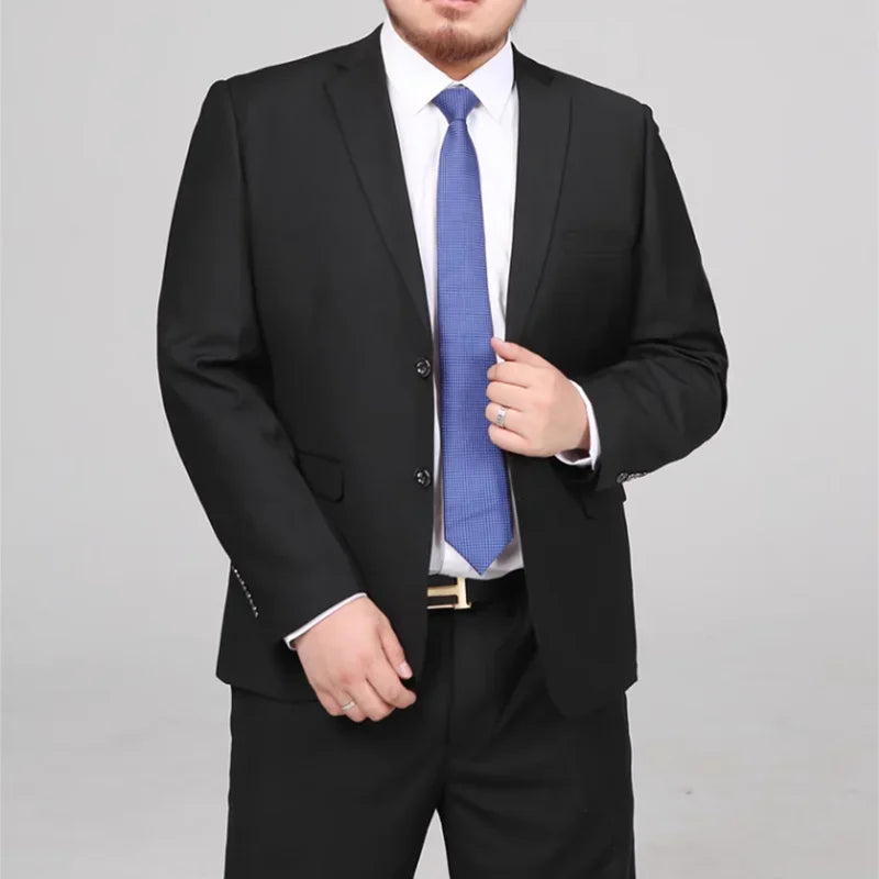 Men's Fashion Handsome Suit™ Business Cargo Trousers Plus Size Sets