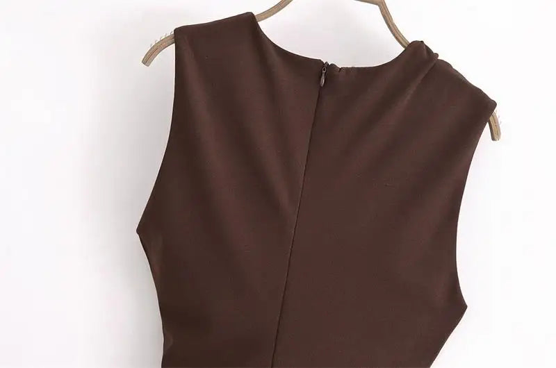 Women Dresses™ Fashion Tight Ruched Mini Dress
