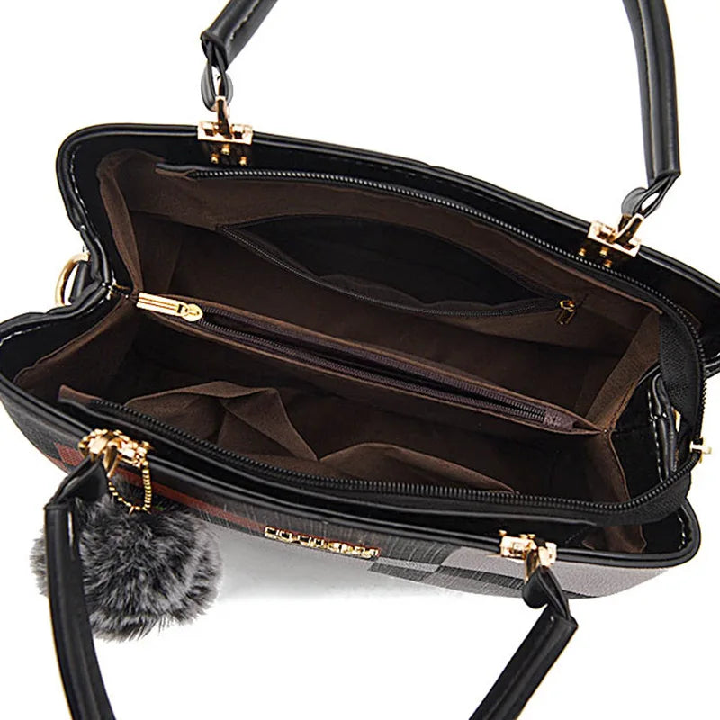 Women's PU Leather Handbags™ Ladies Luxury Tote Handbag