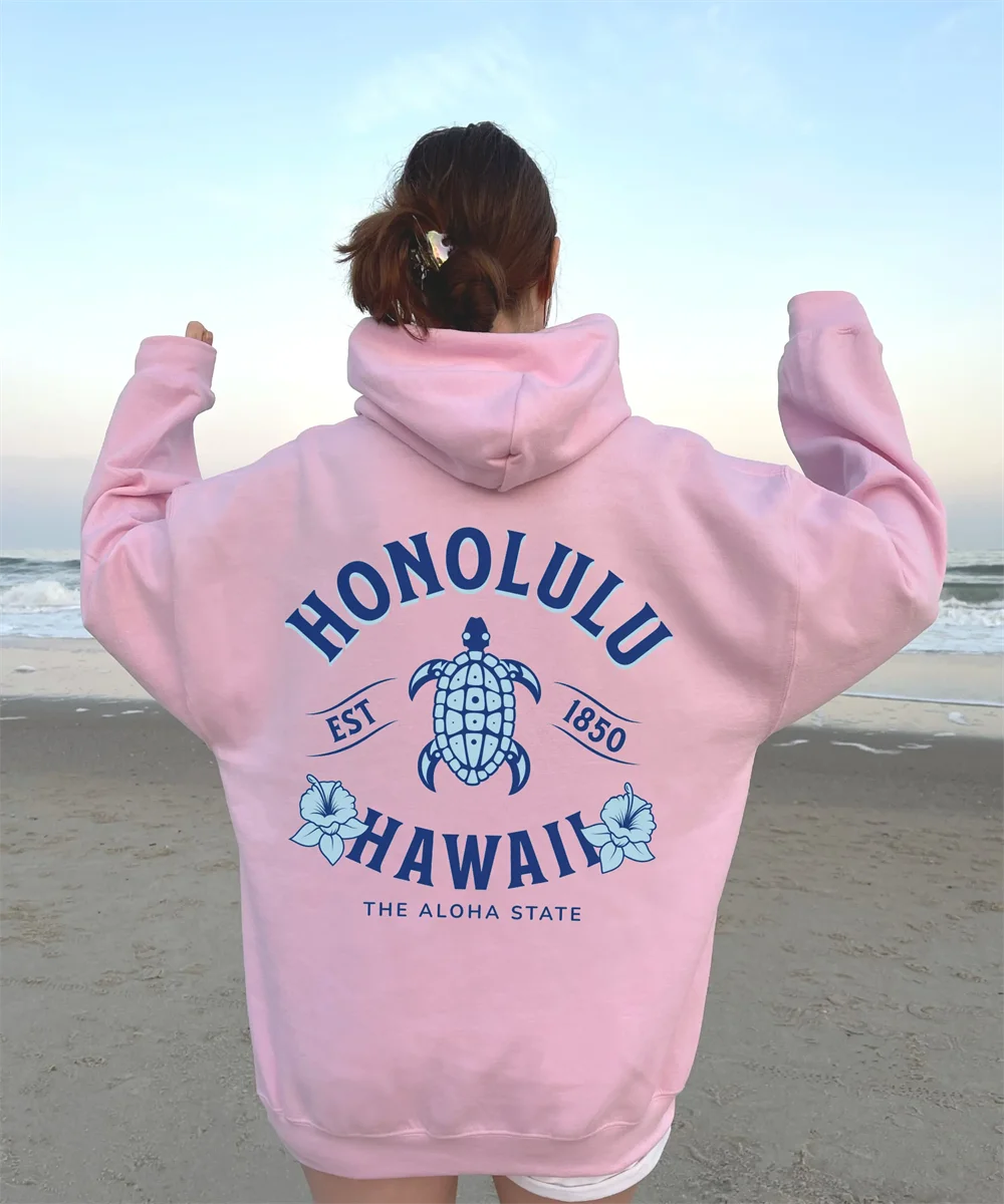 Women's Hoodie™ Honolulu Warm Fleece Shirt Hoodies