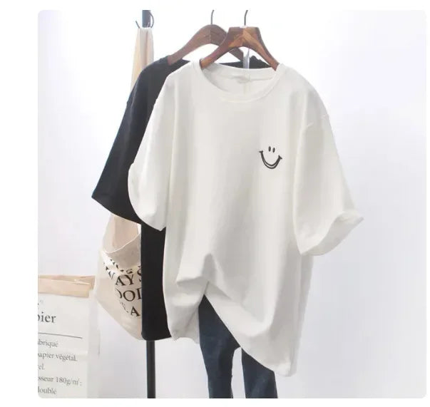 Women's Print T-shirt™ Short-sleeved Loose T Shirt