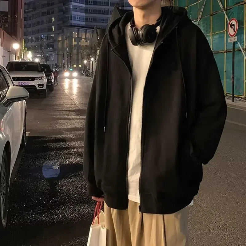 Men's Cardigan Sweatshirt™ American Style Loose-fit Autumn Jacket