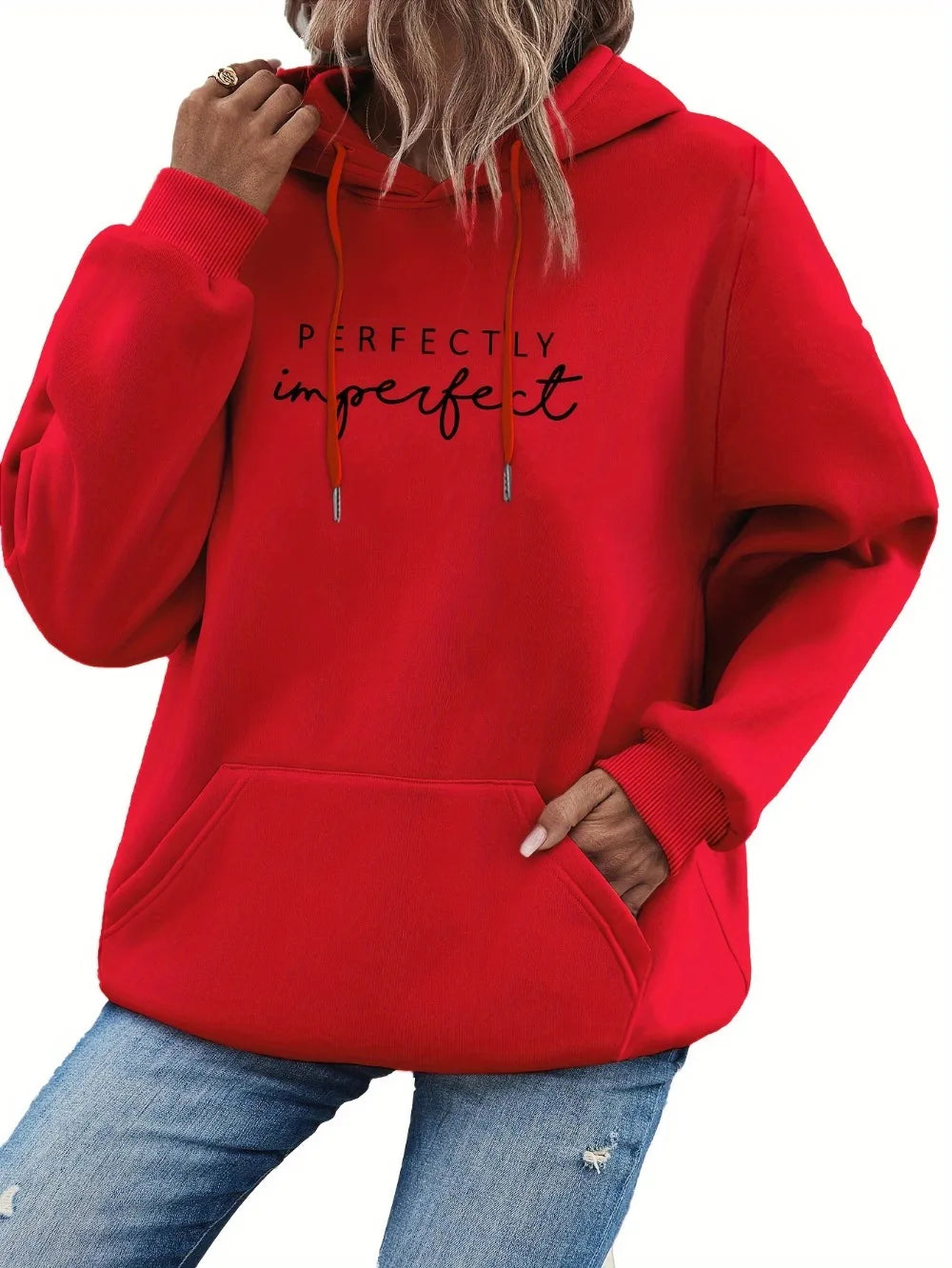 Women's Casual Hoodie™ Letter Print Polyester Hoodies
