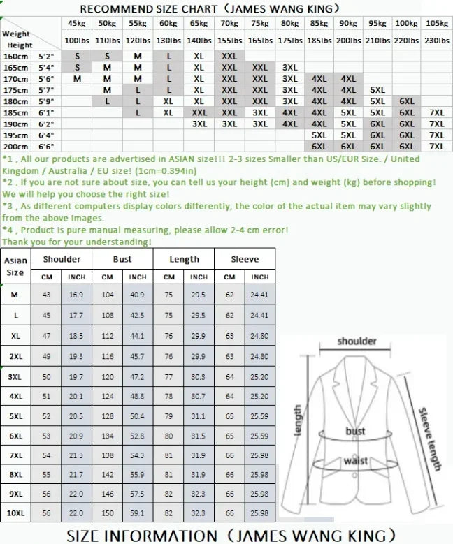 Men's Fashion Handsome Suit™ Business Cargo Trousers Plus Size Sets
