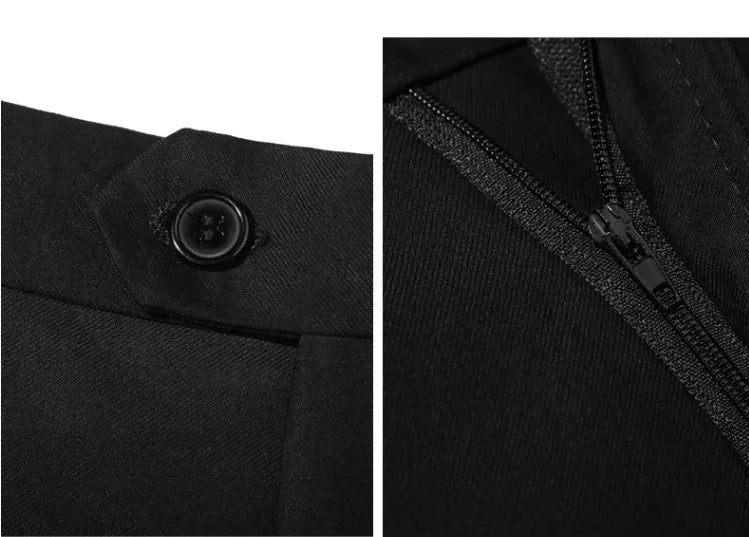 Men's Fashion Handsome Suit™ Business Cargo Trousers Plus Size Sets