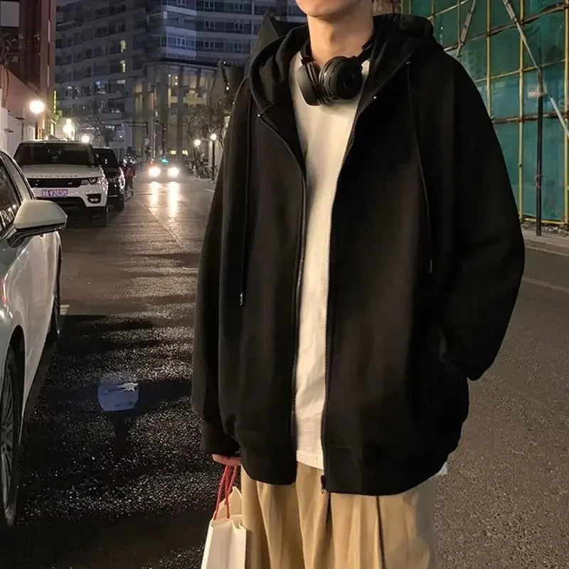 Men's Cardigan Sweatshirt™ American Style Loose-fit Autumn Jacket